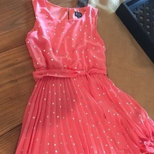 Coral dress
